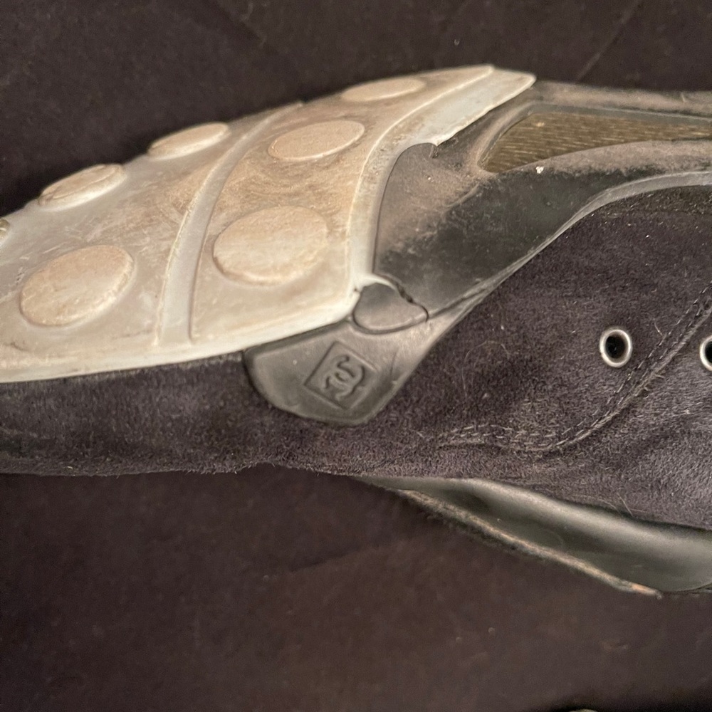 CHANEL Tie Zip Shoe Rare - Picture 10 of 12